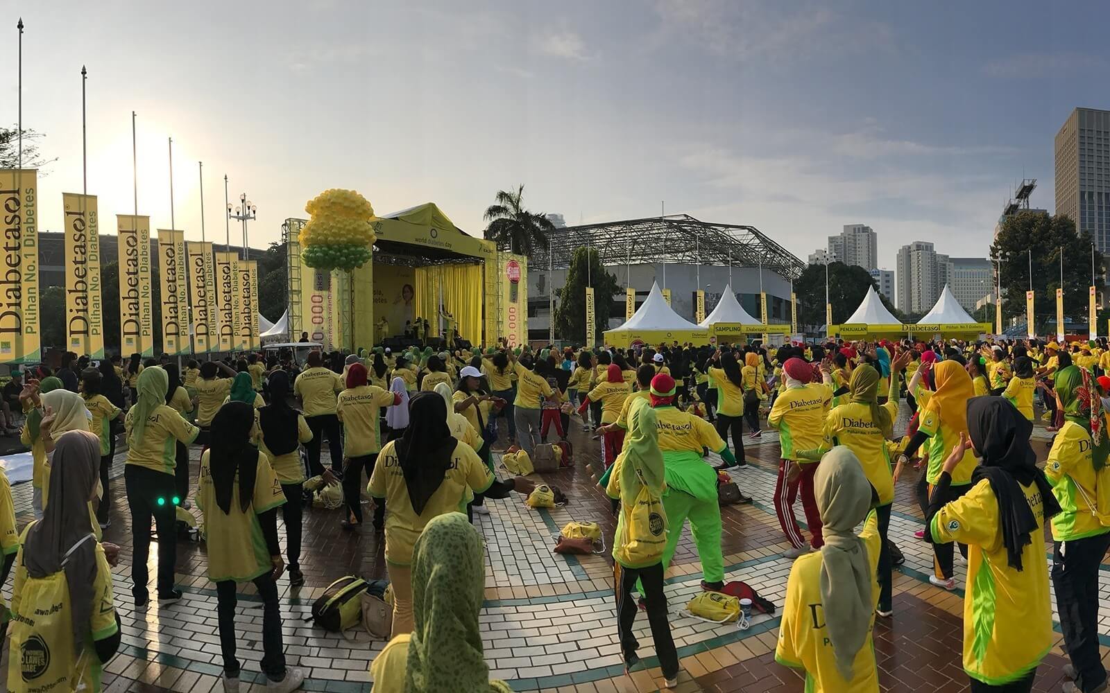 Gerakan Indonesia Lawan Diabetes Oleh Kementrian Kesehatan dan  PT Kalbe Farma Tbk