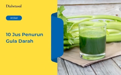 10 Jus Penurun Gula Darah yang Baik untuk Diabetes