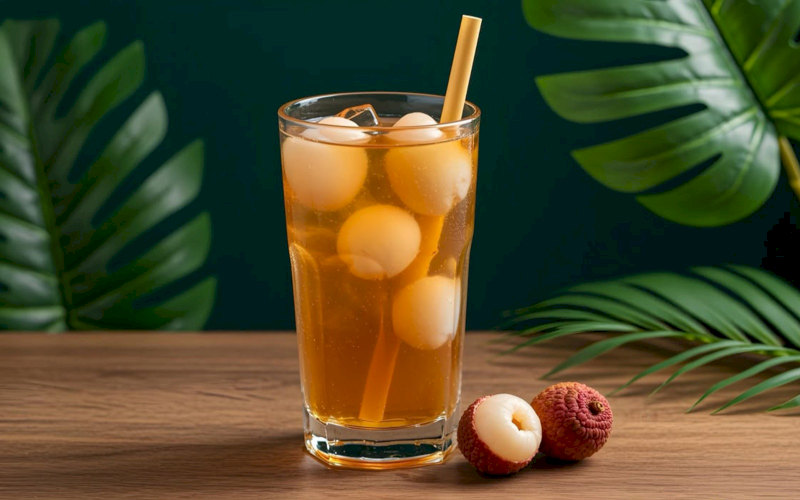 Lychee Lemon Thai Tea