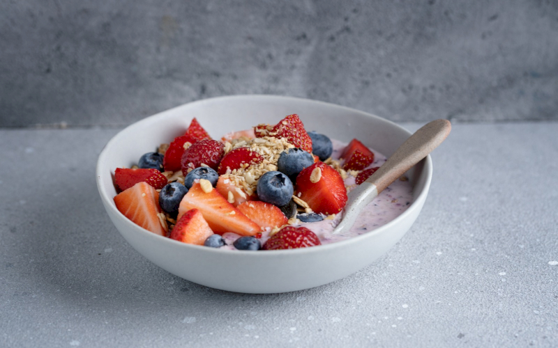 Smoothie Bowl Creamy Strawberry