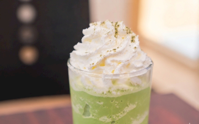 Matcha Pistachio Latte